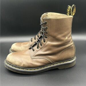 Dr. Martens Tan Leather Men's Boots